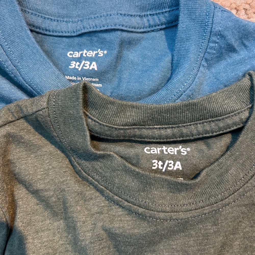 Kids' solid Color 3T Shirts - Picture 3 of 4